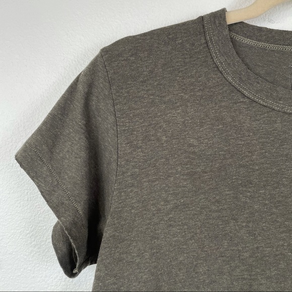 THE GREAT. Peplum Ruffle Tee Size 1 - Picture 5 of 12